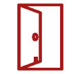 Türstopper - Icon aus Zubehör Fenster