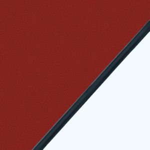 1-seitig aussen AP032 Dunkelrot