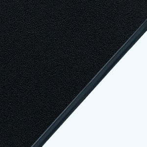 1-seitig aussen AP106 Schwarz Mat