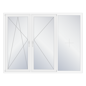 Dreh Kipp Links Dreh Rechts Pfosten Fest