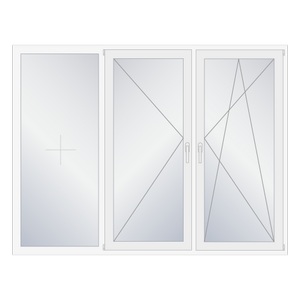 Fest Dreh Links Dreh Kipp Rechts Pfosten