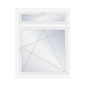 Kipp Oberlicht und Dreh Kipp Rechts Unterlicht