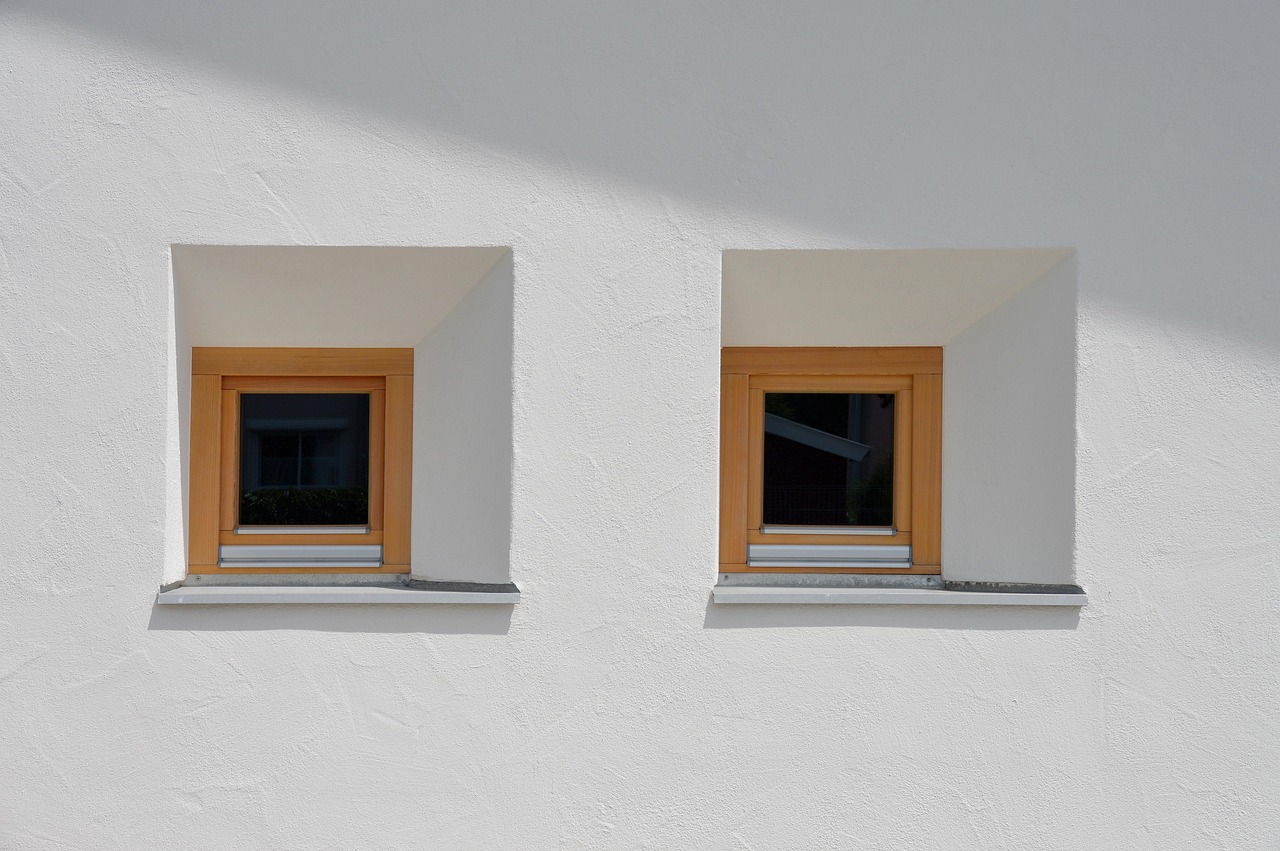 kleine Fenster im Keller